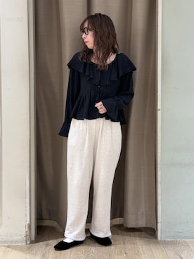 earth music&ecology officialさん（レディース・162cm）の春コーディネート