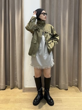 earth music&ecology officialさん(レディース・158cm)の秋コーディネート