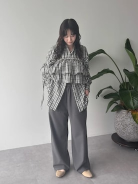 earth music&ecology officialさん（レディース・158cm）の春コーディネート