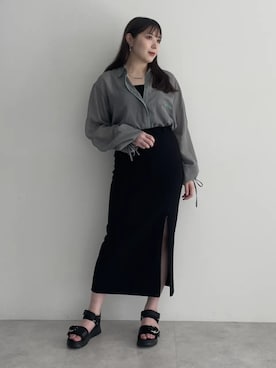 earth music&ecology officialさん（レディース・163cm）の春コーディネート