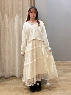 earth music&ecology officialさん（レディース・155cm）の冬コーディネート