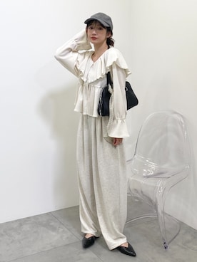 earth music&ecology officialさん（レディース・157cm）の冬コーディネート