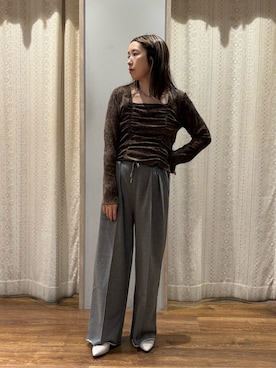 earth music&ecology officialさん(レディース・154cm)の秋コーディネート