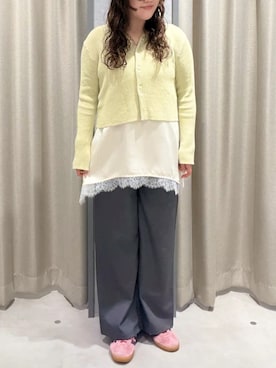 earth music&ecology officialさん(レディース・166cm)の春コーディネート