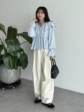 earth music&ecology officialさん（レディース・160cm）の春コーディネート