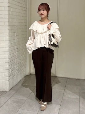 earth music&ecology officialさん（レディース・163cm）の春コーディネート