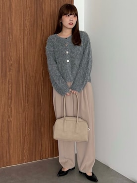 「earth music&ecology（アースミュージックアンドエコロジー）のアイテム」を使った、earth music&ecology officialさん（レディース・159cm）の秋コーディネート