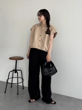 earth music&ecology officialさん(レディース・152cm)の夏コーディネート