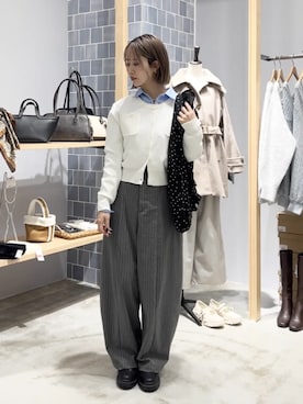 earth music&ecology officialさん(レディース・161cm)の冬コーディネート