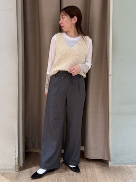 earth music&ecology officialさん(レディース・162cm)の秋コーディネート