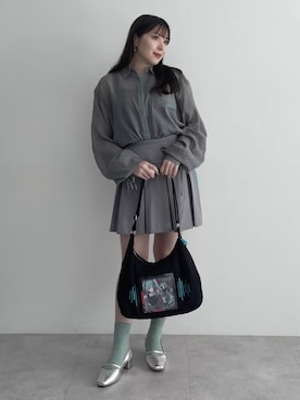 earth music&ecology officialさん（レディース・163cm）の春コーディネート