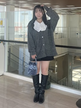 earth music&ecology officialさん(レディース・153cm)の冬コーディネート