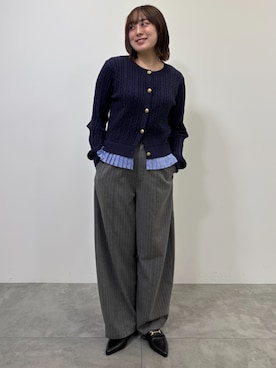 earth music&ecology officialさん(レディース・153cm)の冬コーディネート