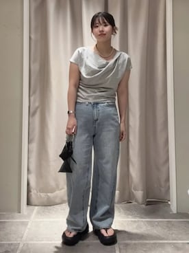 earth music&ecology officialさん(レディース・155cm)の夏コーディネート