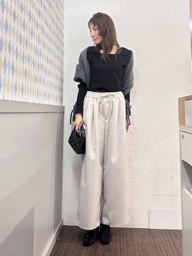 earth music&ecology officialさん(レディース・168cm)の秋コーディネート