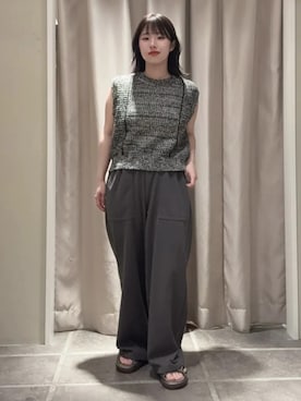 earth music&ecology officialさん（レディース・155cm）の春コーディネート