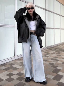 earth music&ecology officialさん（レディース・155cm）の秋コーディネート