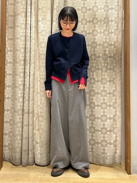 earth music&ecology officialさん（レディース・156cm）の秋コーディネート