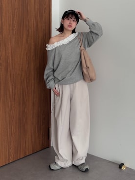 earth music&ecology officialさん(レディース・153cm)の冬コーディネート