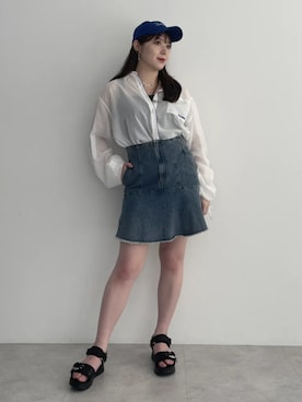 earth music&ecology officialさん（レディース・163cm）の春コーディネート