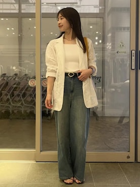 earth music&ecology officialさん(レディース・155cm)の春コーディネート