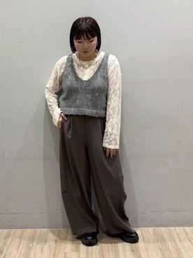 earth music&ecology officialさん(レディース・153cm)の秋コーディネート