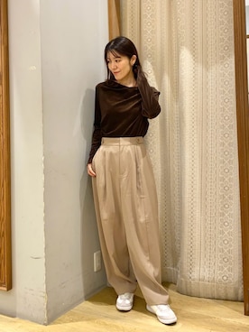 earth music&ecology officialさん（レディース・160cm）の秋コーディネート