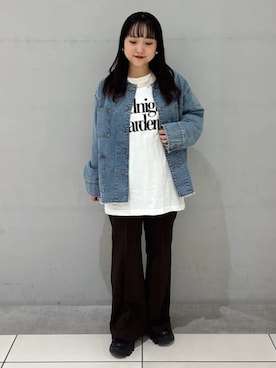 earth music&ecology officialさん(レディース・148cm)の冬コーディネート