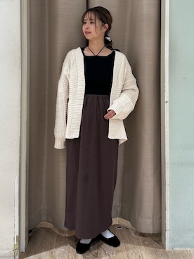 earth music&ecology officialさん（レディース・158cm）の秋コーディネート