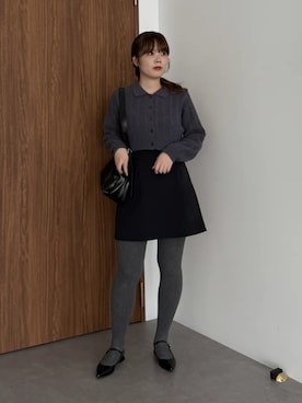 「ORiental TRaffic（オリエンタルトラフィック）のアイテム（パンプス）」を使った、earth music&ecology officialさん（レディース・160cm）の秋コーディネート