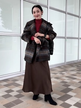 earth music&ecology officialさん(レディース・155cm)の秋コーディネート