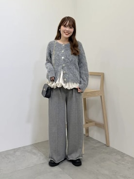 earth music&ecology officialさん（レディース・160cm）の冬コーディネート