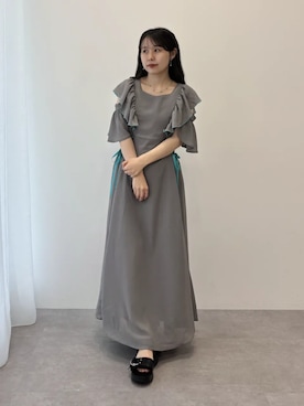 earth music&ecology officialさん（レディース・152cm）の春コーディネート