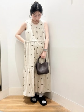 earth music&ecology officialさん（レディース・153cm）の春コーディネート