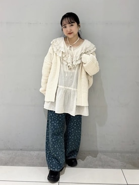 earth music&ecology officialさん（レディース・148cm）の秋コーディネート