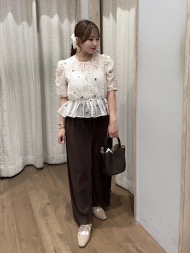 earth music&ecology officialさん(レディース・147cm)の夏コーディネート