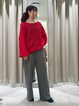 earth music&ecology officialさん（レディース・154cm）の秋コーディネート