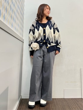 earth music&ecology officialさん(レディース・155cm)の秋コーディネート