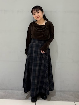 earth music&ecology officialさん（レディース・148cm）の秋コーディネート