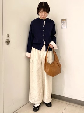 earth music&ecology officialさん(レディース・162cm)の春コーディネート