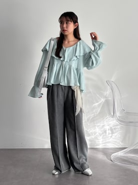 earth music&ecology officialさん（レディース・152cm）の冬コーディネート