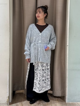 earth music&ecology officialさん（レディース・158cm）の秋コーディネート