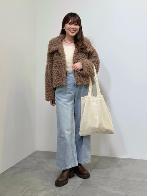 セール】【2025AW】プードルファーショートブルゾン（ブルゾン