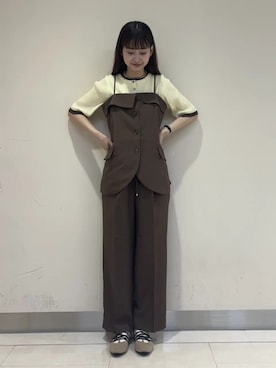 earth music&ecology officialさんのコーディネート