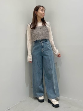 earth music&ecology officialさん（レディース・160cm）の秋コーディネート