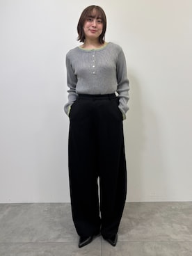 earth music&ecology officialさん（レディース・153cm）の冬コーディネート