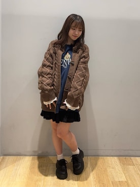 earth music&ecology officialさん（レディース・148cm）の秋コーディネート