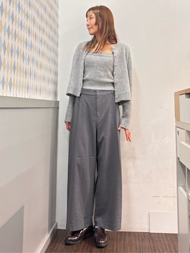 earth music&ecology officialさん(レディース・168cm)の秋コーディネート