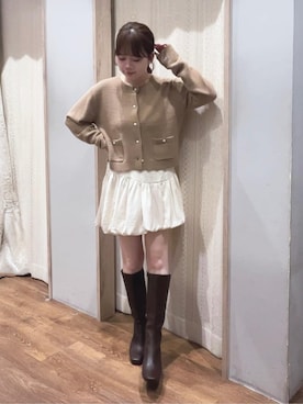 earth music&ecology officialさん（レディース・156cm）の秋コーディネート