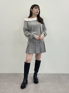 earth music&ecology officialさん（レディース・163cm）の春コーディネート